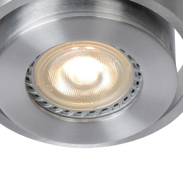 Lucide LANDA - Plafondspot - LED Dim to warm - GU10 - 3x5W 2200K/3000K - Mat chroom - detail 2